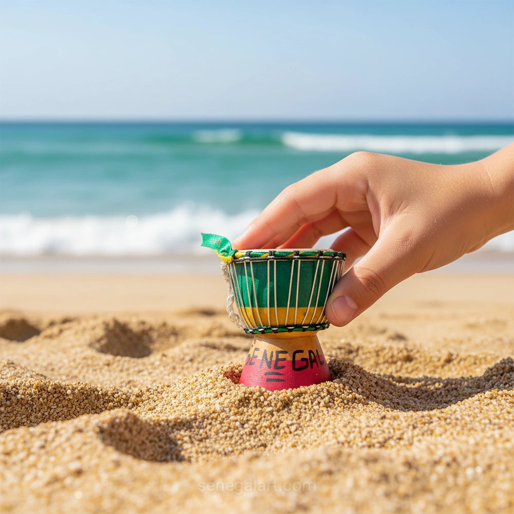 Maquette Car Rapide Sénégal Artisanal | Souvenir Dakar | Décoration Véhicule Ethnique