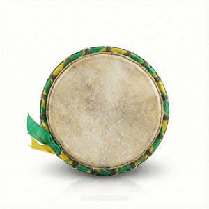 Mini Djembe de Madera - Artesanía Africana de Senegal - Pieza Única y Hecha a Mano