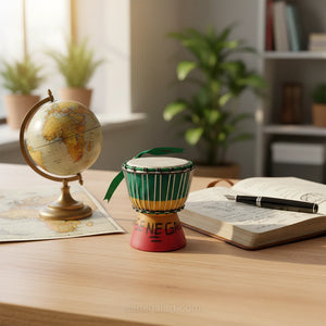 Maquette Car Rapide Sénégal Artisanal | Souvenir Dakar | Décoration Véhicule Ethnique