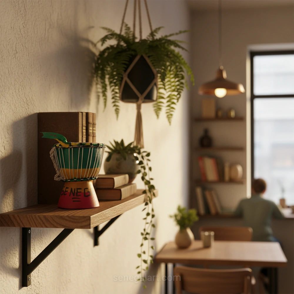 Maquette Car Rapide Sénégal Artisanal | Souvenir Dakar | Décoration Véhicule Ethnique